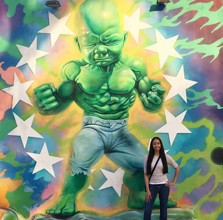 Incredible Hulk Mural