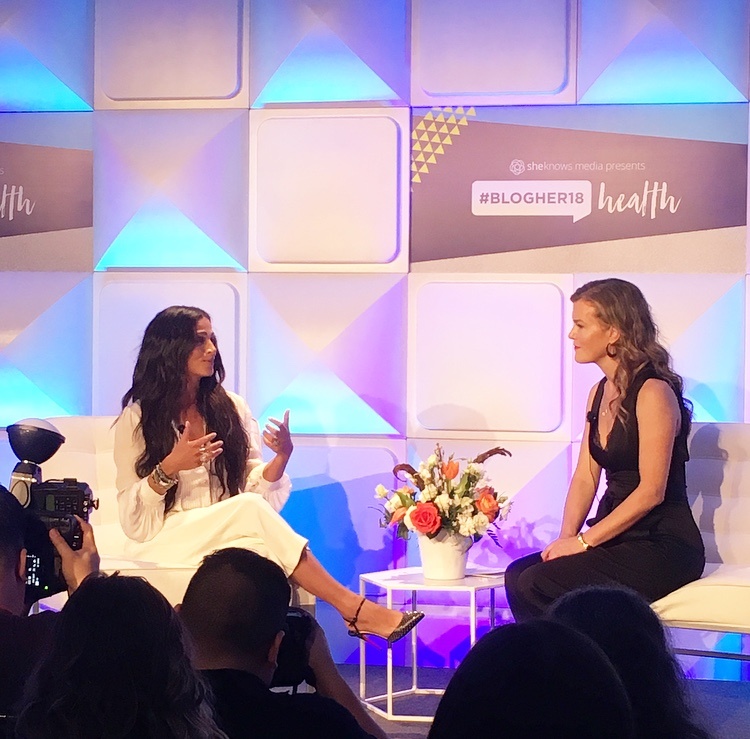 Camila Alves McConaughey at BlogHer18 Health