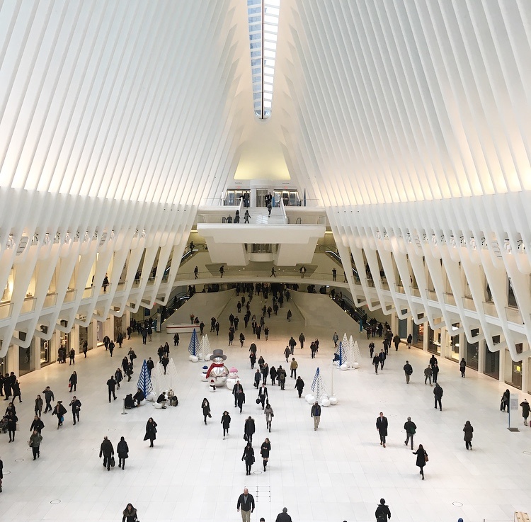 Inside The Oculus Westfield Mall