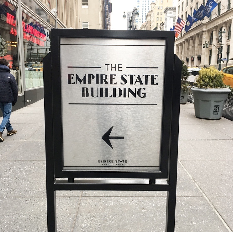 The Empire State Building Entrance