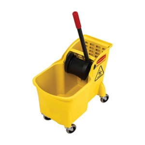 Mop Bucket with Wringer on Wheels