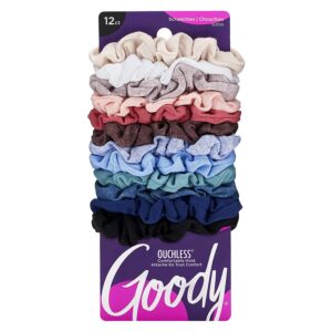 Goody Ouchless Value Pack Heather Scrunchies